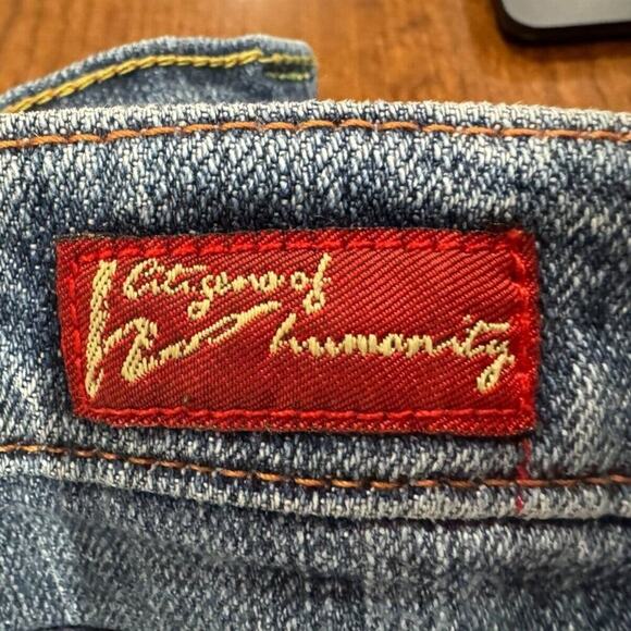 Citizens Of Humanity By Jerome Dahan Womens Kelly #001 Low Waist Bootcut Blue 26 - Picture 5 of 11